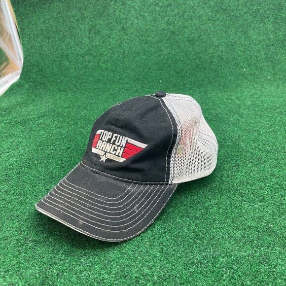 Outdoor Cap Mens Black White Adjustable Snapback Trucker Cap One Size - Picture 2 of 3